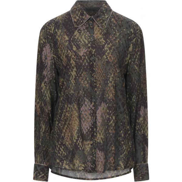 camicie Ottodame verde military
