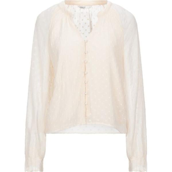 bluse Only bianco tinta unita