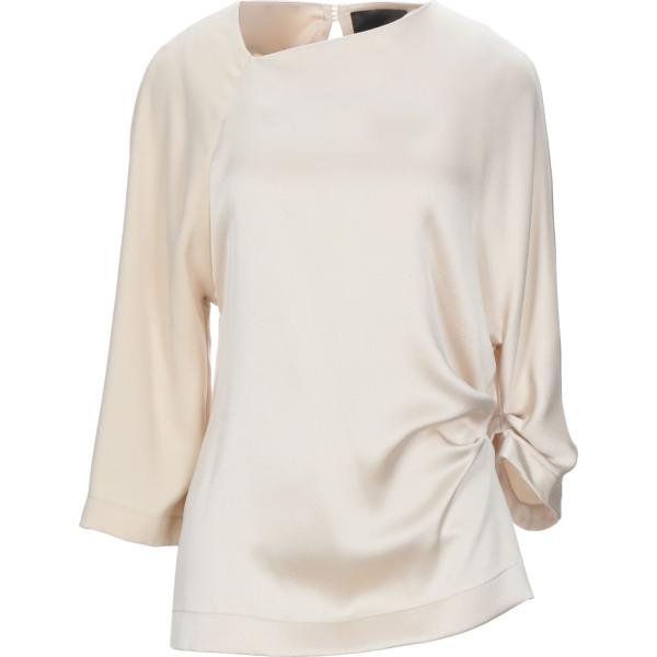 bluse Erika Cavallini rosa tinta unita