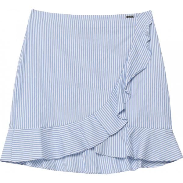 minigonne Guess blu a righe