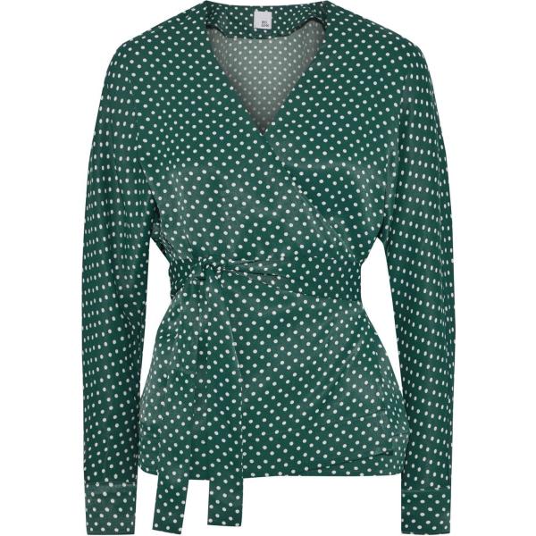 bluse Iris & Ink verde