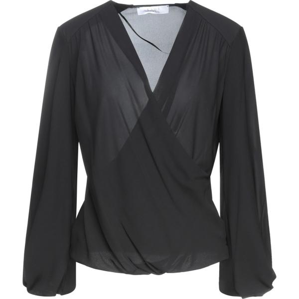 bluse Kaos nero tinta unita