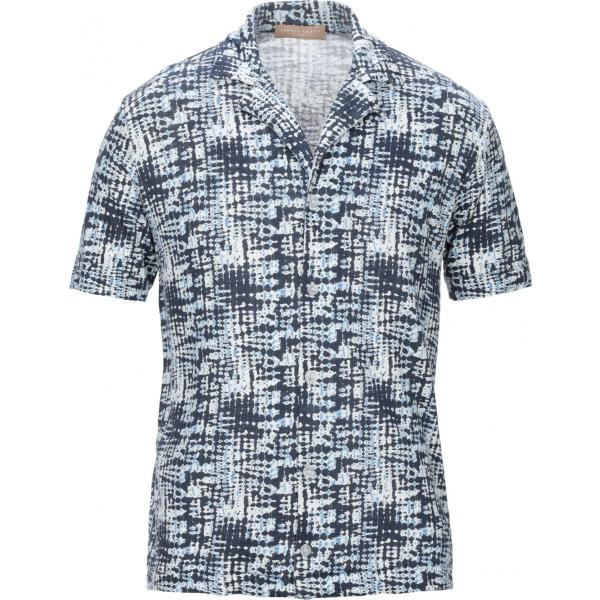 camicie a manica corta Daniele Fiesoli grigio