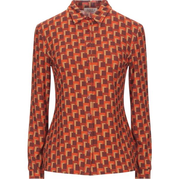 camicie Siyu arancione