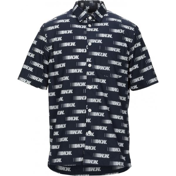 camicie a manica corta Wood Wood nero