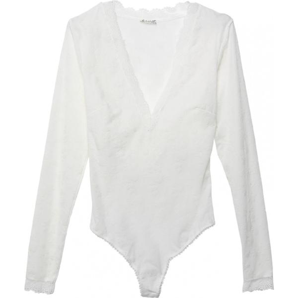 bluse Free People bianco a fiori