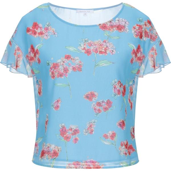bluse Patrizia Pepe blu a fiori