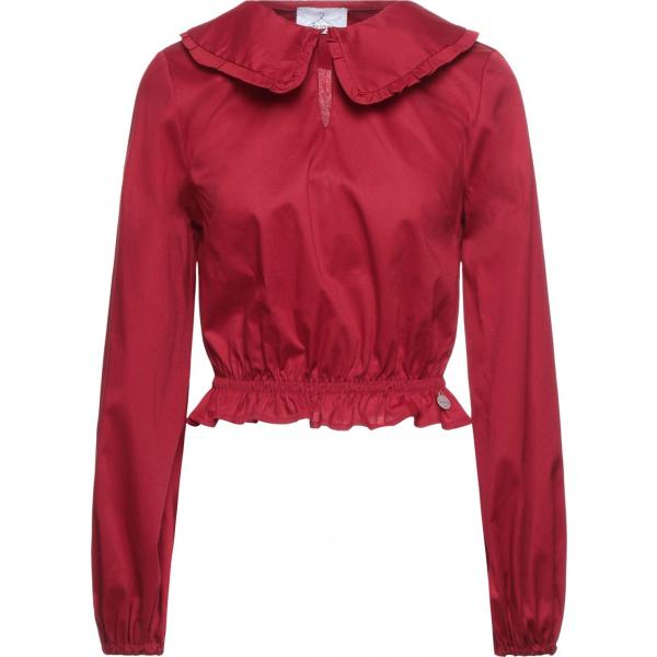 bluse Berna rosso tinta unita