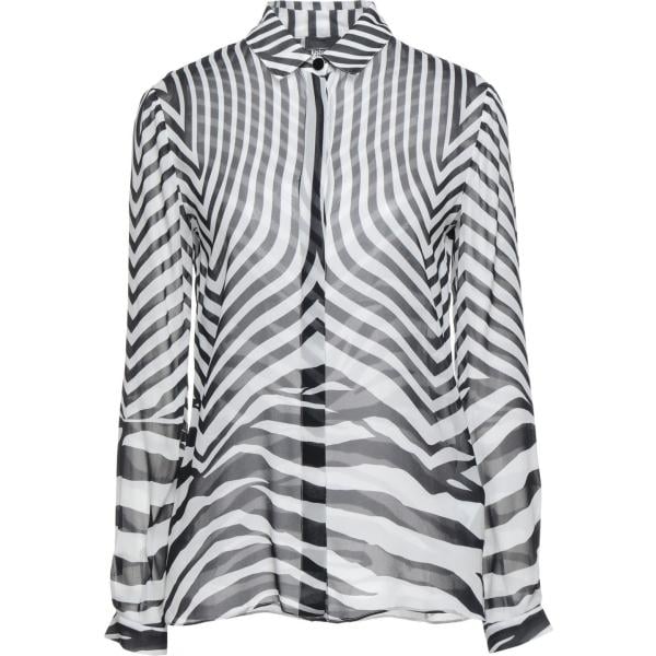 camicie Just Cavalli bianco animalier