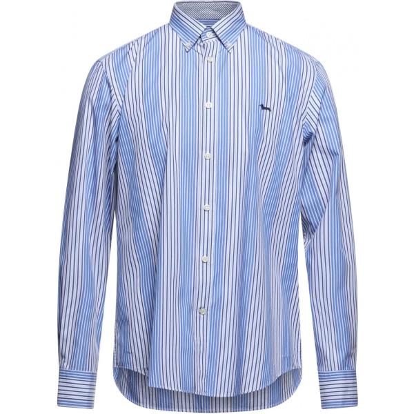 camicie Harmont & Blaine blu a righe