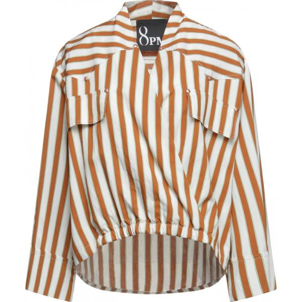 bluse 8Pm grigio a righe