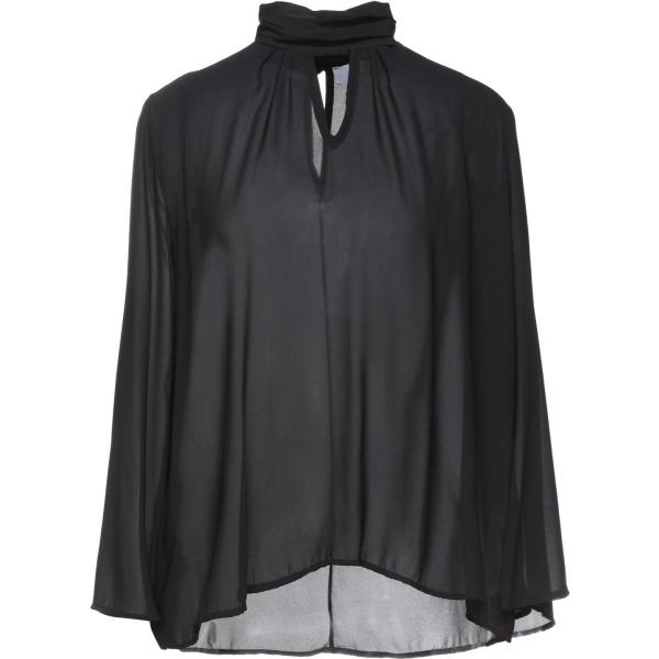 bluse Kaos nero tinta unita