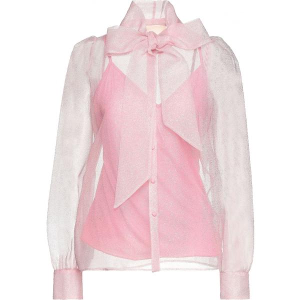 camicie Aniye By rosa tinta unita