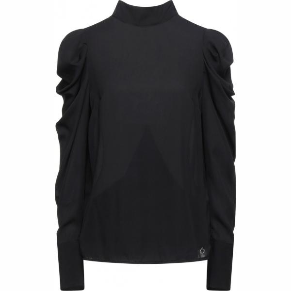 bluse Relish nero tinta unita