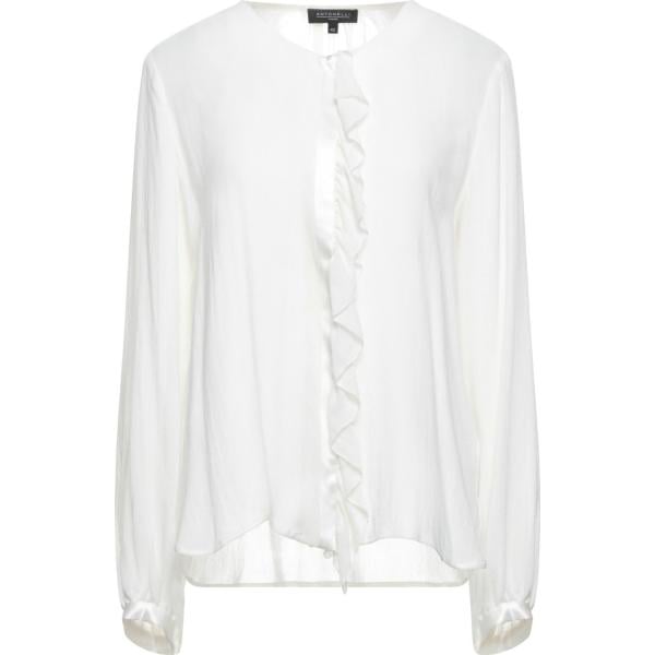bluse Antonelli bianco tinta unita