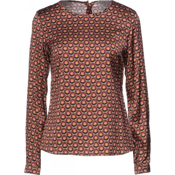 bluse Camicettasnob marrone a fiori