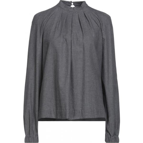 bluse Rosé A Pois grigio tinta unita