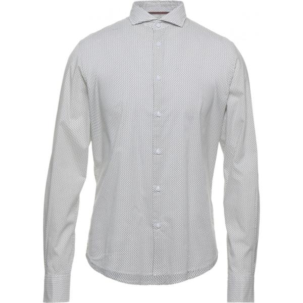 camicie YES ZEE by ESSENZA bianco a pois