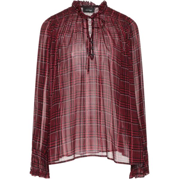 bluse Ottodame marrone scozzese