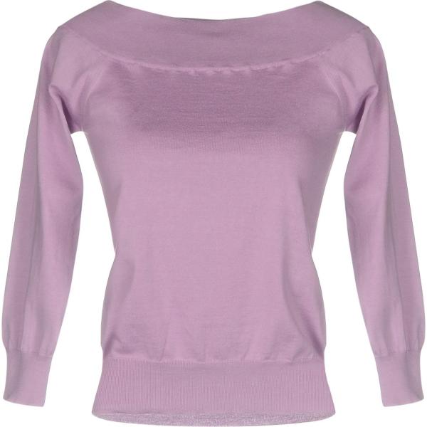 pullovers Cruciani rosa tinta unita