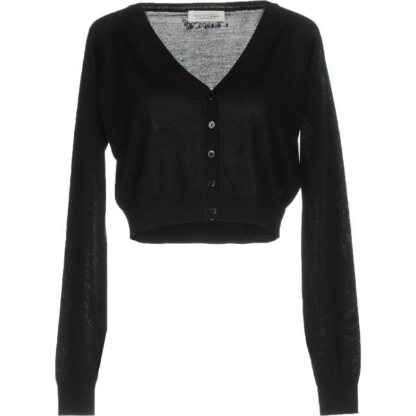 Scaldacuore senza tasche lavorato a maglia a maniche lunghe tinta unita Twinset Underwear tinta unita