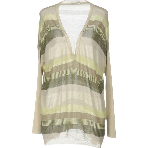 pullovers Gas verde a righe