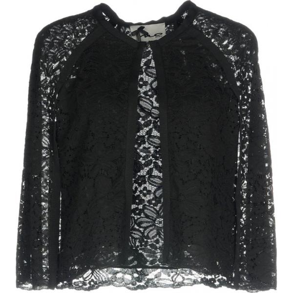 Giacca con pizzo collo tondo interno semi-foderato tinta unita No Secrets nero tinta unita