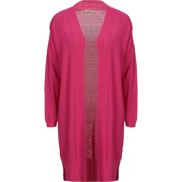 cardigan Kontatto viola tinta unita