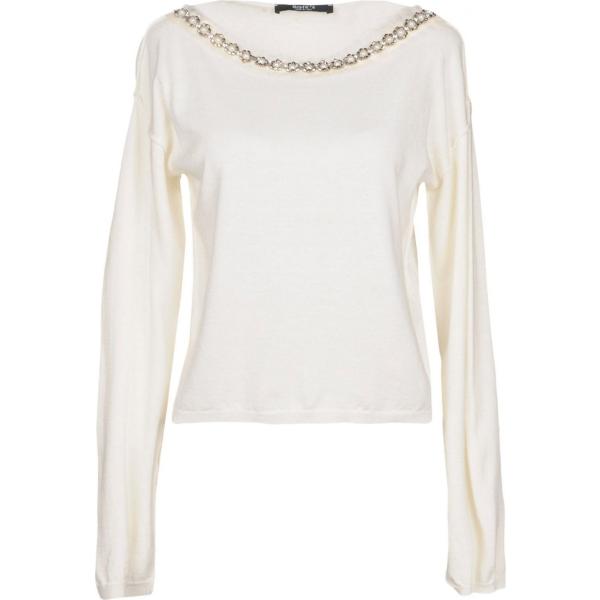 Pullover con strass lavorato a maglia tinta unita Siste S tinta unita