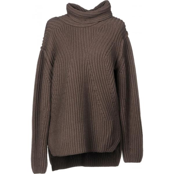 Maglioncino lavorato a maglia collo a dolcevita a maniche lunghe taglia media tinta unita Isabel Benenato tinta unita
