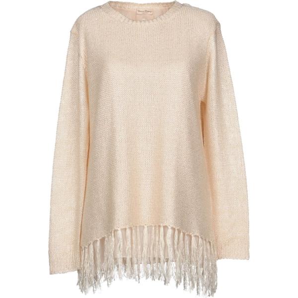 Pullover senza tasche lavorato a maglia collo tondo a maniche lunghe interno foderato in seta tinta unita Cashmere Company tinta unita