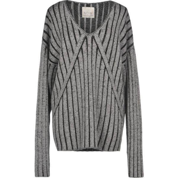 Pullover a righe lavorato a maglia a maniche lunghe taglia media N.o.w. Andrea Rosati Cashmere a righe