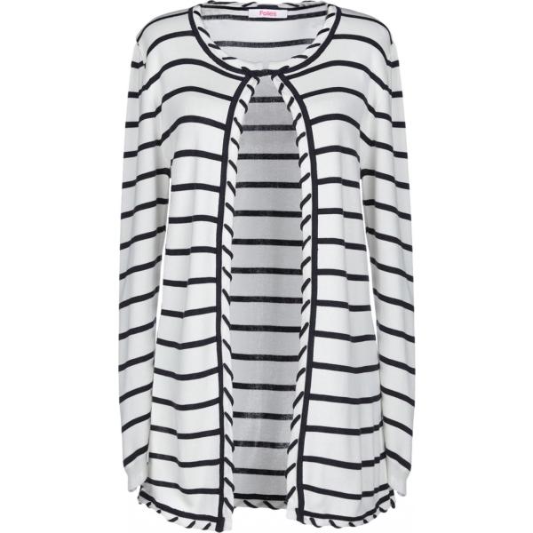 cardigans Blugirl Blumarine bianco a righe