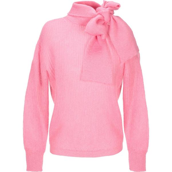 pullovers Essentiel Antwerp rosa tinta unita