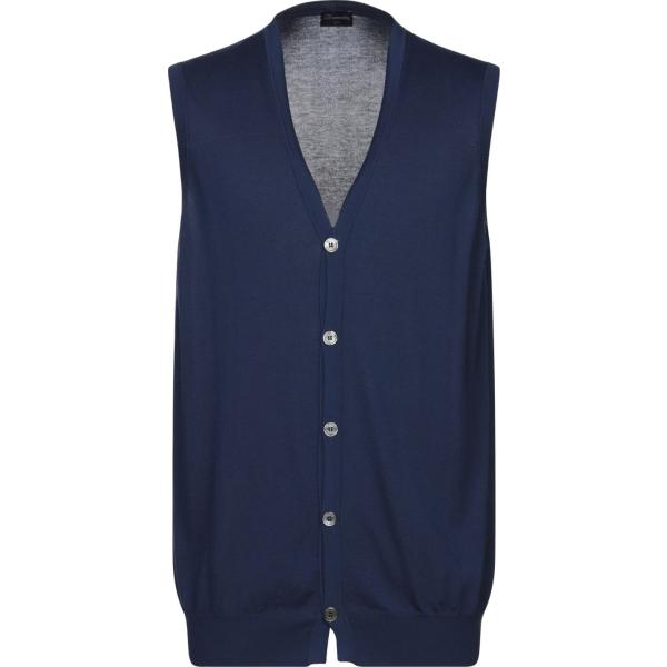 cardigans Drumohr blu tinta unita
