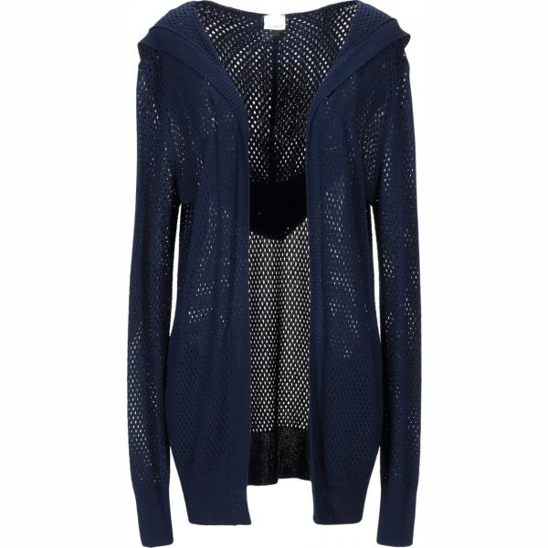 cardigans Pinko Uniqueness blu tinta unita