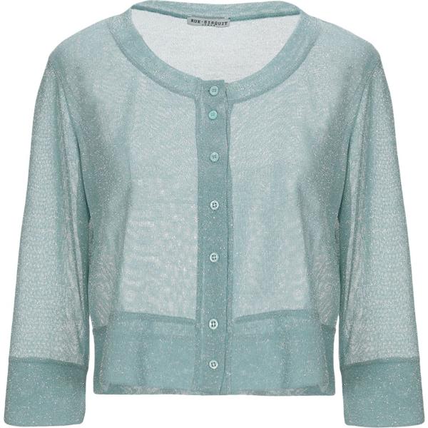 Cardigan lavorato a maglia collo tondo a maniche 3/4 tinta unita Rue•8Isquit tinta unita