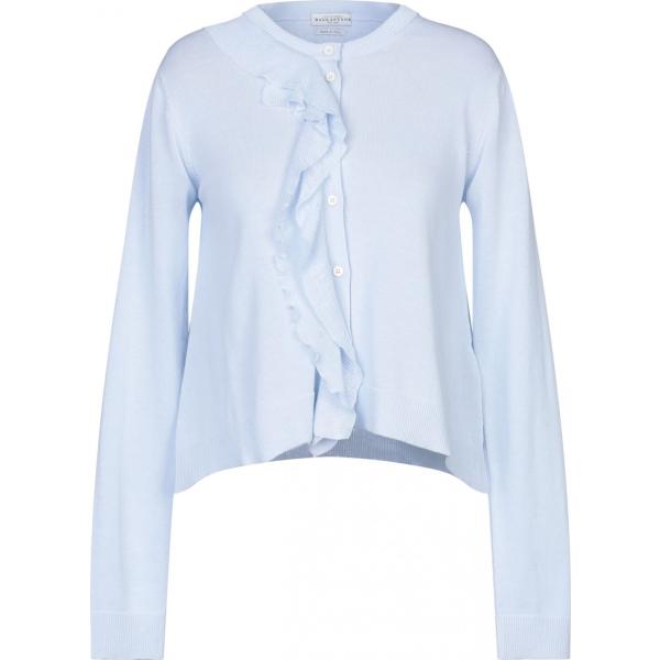 cardigans Ballantyne blu tinta unita