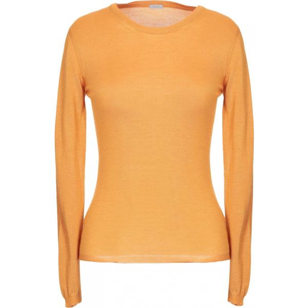 pullovers Malo arancione tinta unita