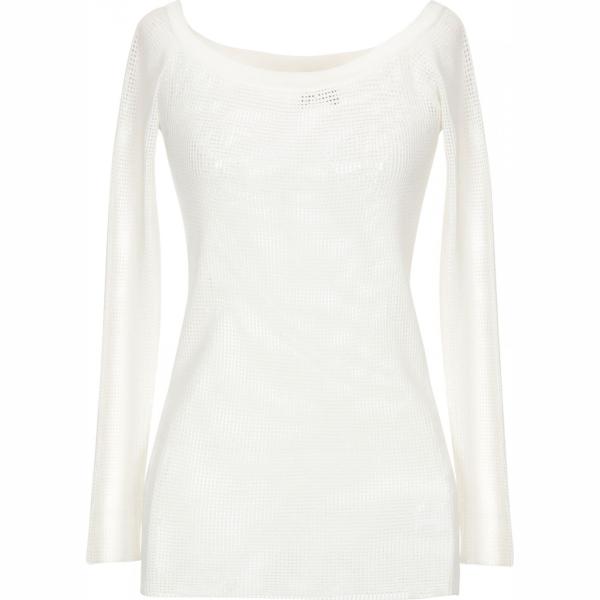 pullover Liu •Jo bianco tinta unita