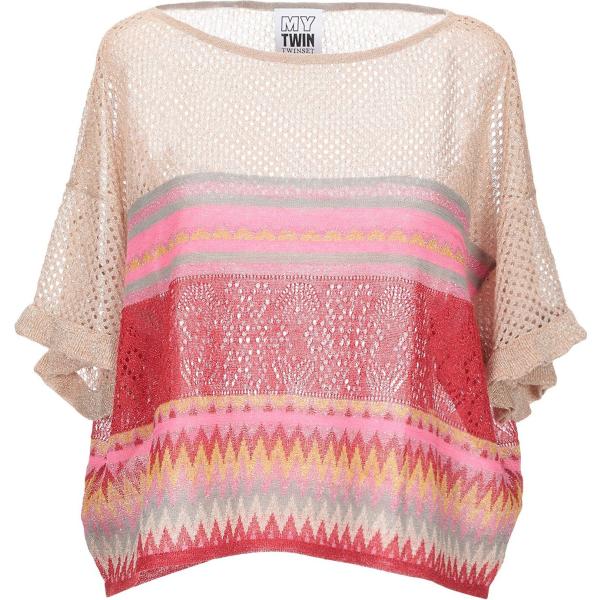 pullovers My Twin Twinset marrone