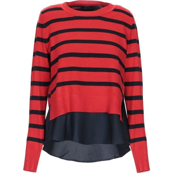 Pullover a righe lavorato a maglia collo tondo a maniche lunghe Only a righe