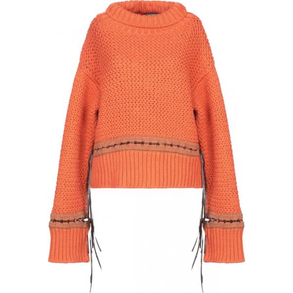 maglieria Alberta Ferretti arancione tinta unita