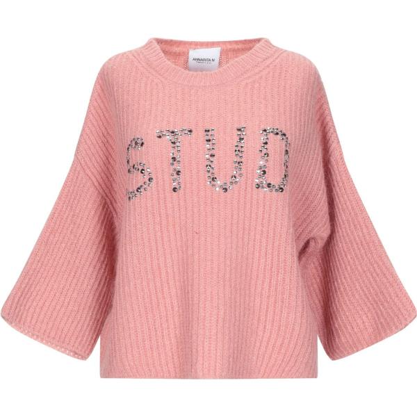 pullovers Annarita N Twenty 4H rosa tinta unita