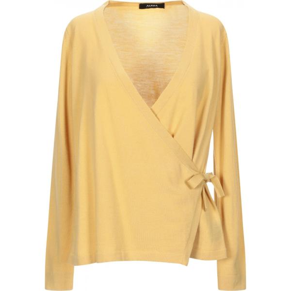 top Alpha Studio arancione tinta unita