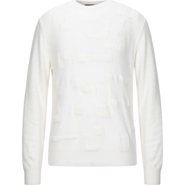 pullovers Manuel Ritz bianco tinta unita