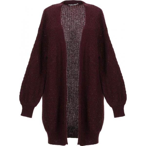 cardigans Biancoghiaccio nero tinta unita