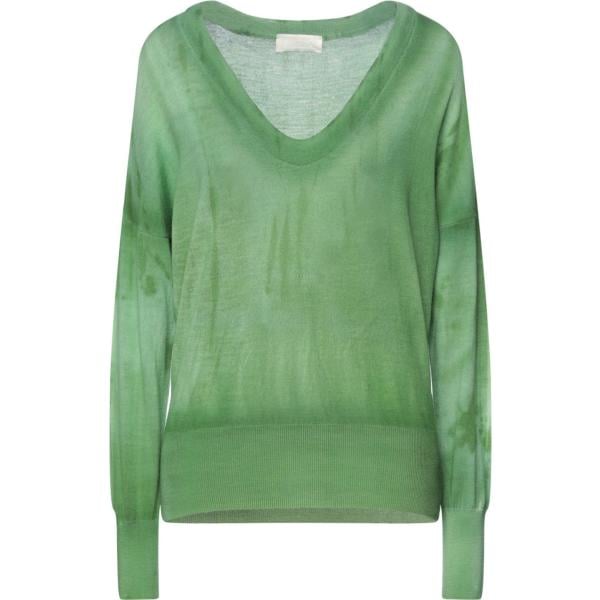 pullovers Rohka verde tinta unita