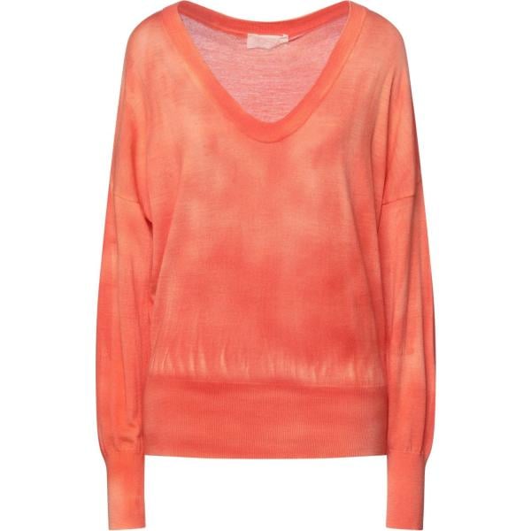 pullovers Rohka arancione tinta unita