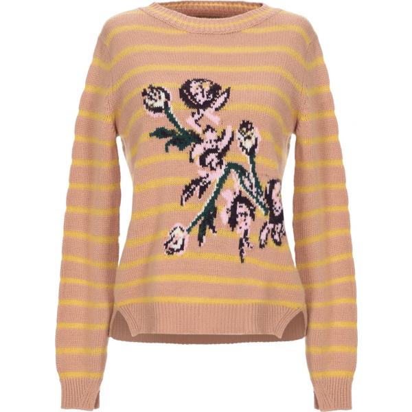 pullovers Ermanno Scervino marrone a righe